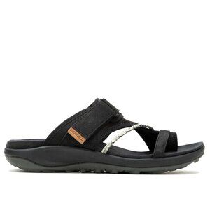 Merrell Terran 4 Post Wrap Sandal Black Slip-On Women's Size 10 Like New